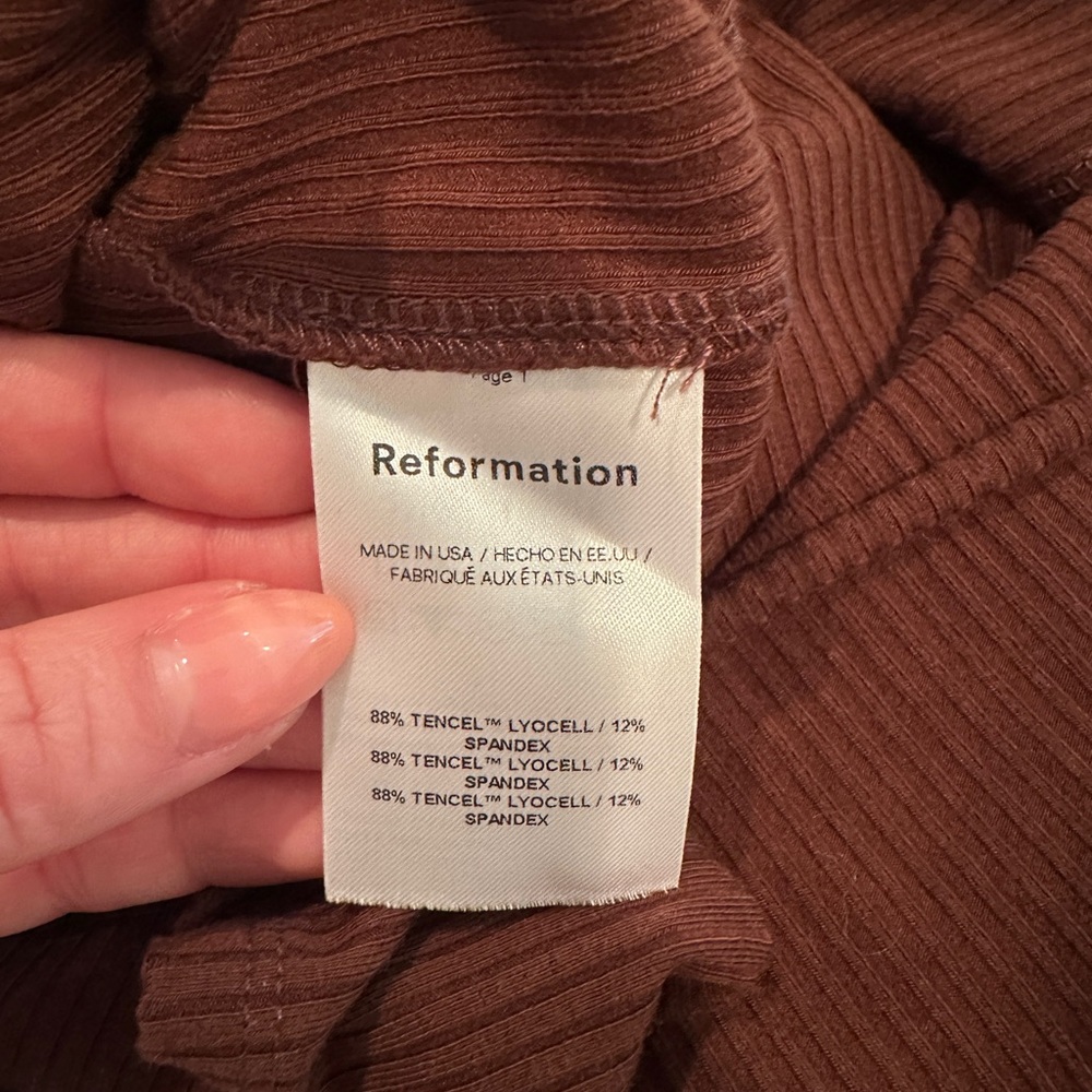 Reformation Laney Knit Dress - Picture 6 of 6
